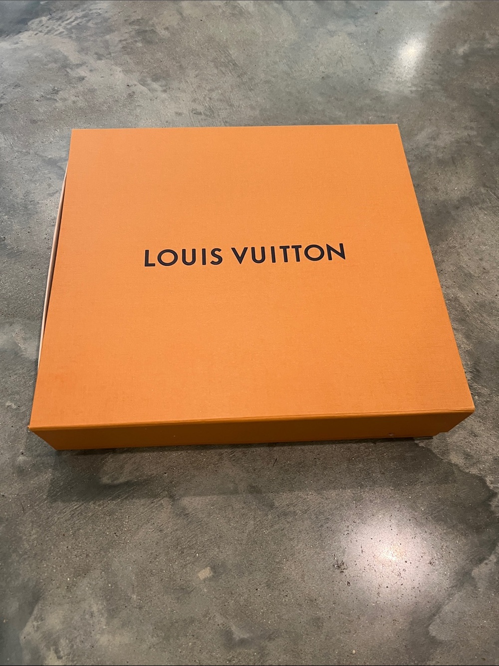 Louis Vuitton Orange Presentation Box with Logo